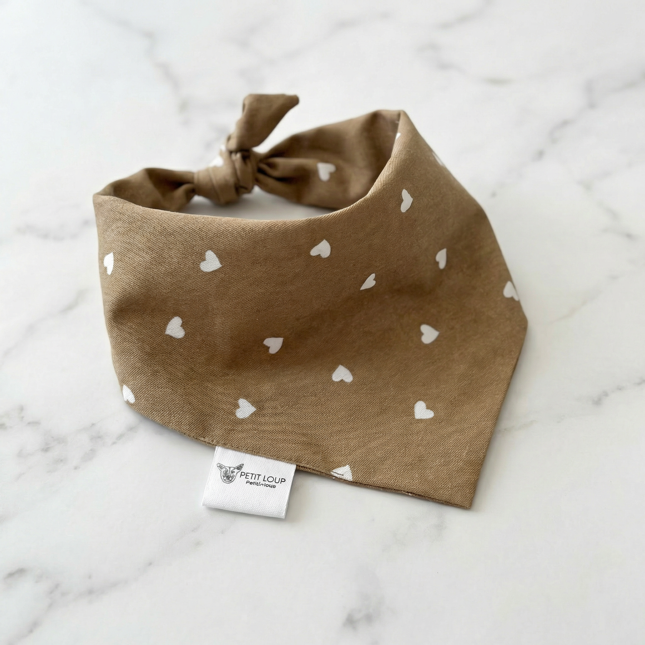 Dog Bandana — Espresso