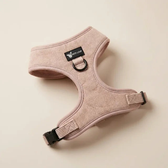 Dog Harness — Nude (Corduroy)