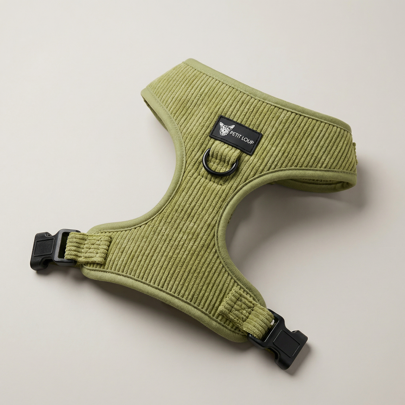 Dog Harness — Pistachio (Corduroy)