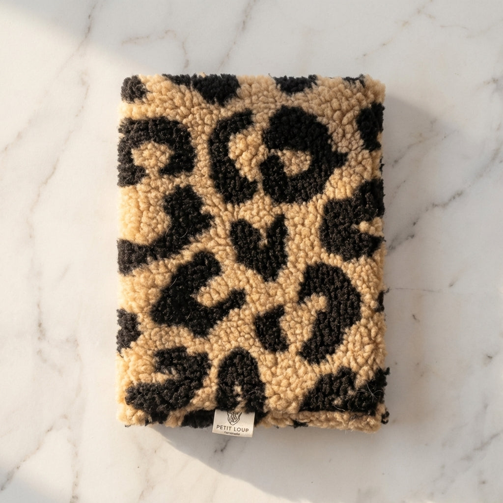 Dog Neck Warmer — Cheetah