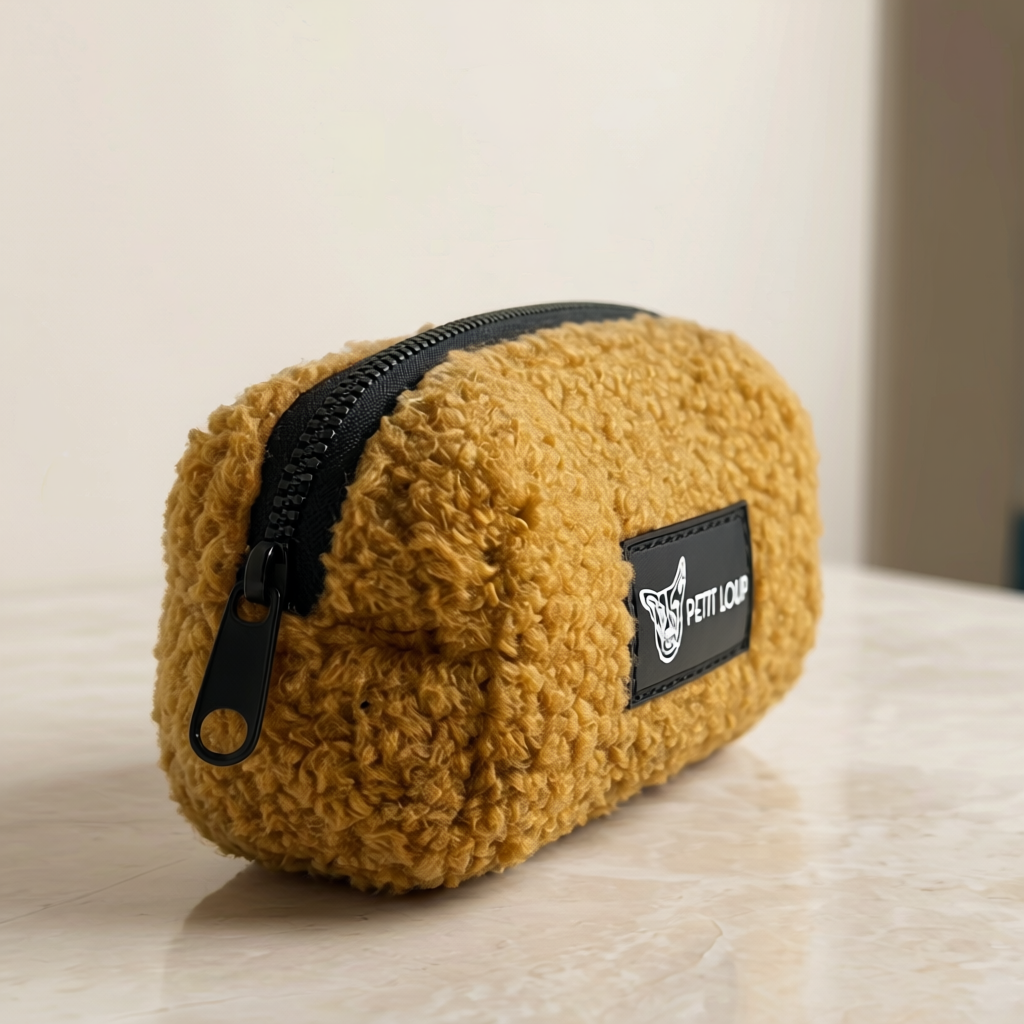 Dog Poop Bag Holder — Teddy Bear