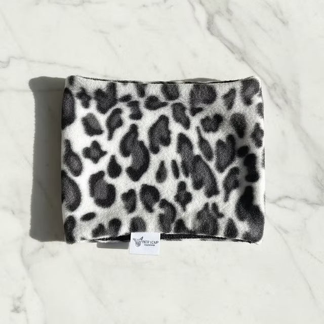 Dog Neck Warmer — Leopard